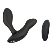 Черный анальный вибратор We-Vibe Vector+ - We-vibe - в Красноярске купить с доставкой