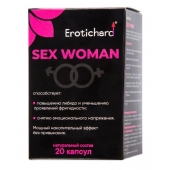 Капсулы для женщин Erotichard sex woman - 20 капсул (0,370 гр.) - Erotic Hard - купить с доставкой в Красноярске