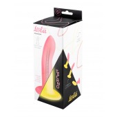 Розовый гнущийся нереалистичный дилдо Moon Beam - 16,6 см. - Lola Games