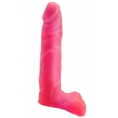 Розовая насадка-фаллос для трусиков Harness - 16,5 см. - LOVETOY (А-Полимер) - купить с доставкой в Красноярске