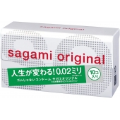 Ультратонкие презервативы Sagami Original 0.02 - 10 шт. - Sagami - купить с доставкой в Красноярске