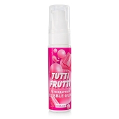 Интимный гель на водной основе Tutti-Frutti Bubble Gum - 30 гр. - Биоритм - купить с доставкой в Красноярске