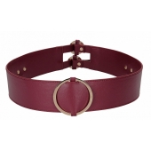 Бордовый ремень Halo Waist Belt - размер L-XL - Shots Media BV - купить с доставкой в Красноярске