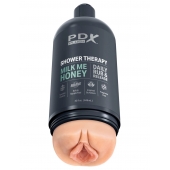 Телесный мастурбатор-вагина Shower Therapy Milk Me Honey - Pipedream - в Красноярске купить с доставкой