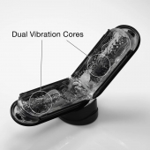 Черный мастурбатор Tenga Flip Zero Gravity с вибрацией - Tenga - в Красноярске купить с доставкой