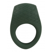 Зеленое эрекционное виброкольцо Luxurious Vibro Cock Ring - Orion - в Красноярске купить с доставкой