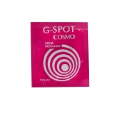 Стимулирующий интимный крем для женщин Cosmo G-spot - 2 гр. - Биоритм - купить с доставкой в Красноярске