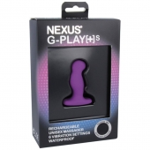 Фиолетовая вибровтулка Nexus G-Play+ S - Nexus Range - в Красноярске купить с доставкой