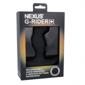 Черный вибромассажер простаты Nexus G-Rider+ - 12,6 см. - Nexus Range - в Красноярске купить с доставкой