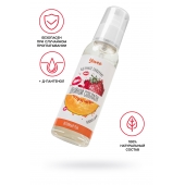 Съедобная гель-смазка Yovee «Двойной соблазн» с Д-пантенолом и вкусом клубники и дыни - 100 мл. - ToyFa - купить с доставкой в Красноярске