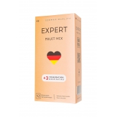 Ароматизированные презервативы EXPERT Fruit Mix - 12 шт.(+3 в подарок) - Expert - купить с доставкой в Красноярске