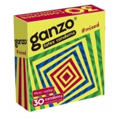 Микс-набор из 30 презервативов Ganzo Mixed - Ganzo - купить с доставкой в Красноярске