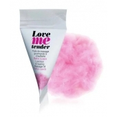 Съедобное согревающее массажное масло Love Me Tender Cotton Candy с ароматом сладкой ваты - 10 мл. - Love to Love - купить с доставкой в Красноярске