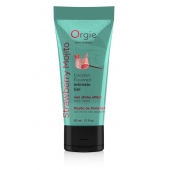 Съедобный интимный гель Orgie Lube Tube Cocktail Strawberry Mojito - 50 мл. - ORGIE - купить с доставкой в Красноярске