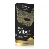 Съедобный гель Dual Vibe Pina Colada с эффектом вибрации и вкусом коктейля пина колада - 15 мл. - ORGIE - купить с доставкой в Красноярске