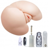 Вибрирующий мастурбатор-попка с ротацией и пультом управления - Baile - в Красноярске купить с доставкой