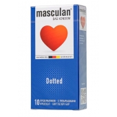 Презервативы с пупырышками Masculan Dotted - 10 шт. - Masculan - купить с доставкой в Красноярске