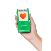 Презервативы анатомической формы Masculan Anatomic - 10 шт. - Masculan - купить с доставкой в Красноярске
