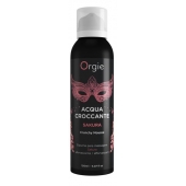 Хрустящая пенка для массажа Orgie Acqua Croccante Sakura с ароматом сакуры - 150 мл. - ORGIE - купить с доставкой в Красноярске