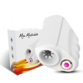 Белый вибромастурбатор Mini Masturbator - Silicone Toys - в Красноярске купить с доставкой