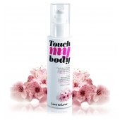 Силиконовый лубрикант 2-в-1 Touch My Body с ароматом вишнёвого цвета - 100 мл. - Love to Love - купить с доставкой в Красноярске