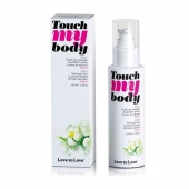 Силиконовый лубрикант 2-в-1 Touch My Body с ароматом моной - 100 мл. - Love to Love - купить с доставкой в Красноярске