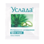 Гель-смазка «Услада с алоэ» - 3 гр. - Биоритм - купить с доставкой в Красноярске
