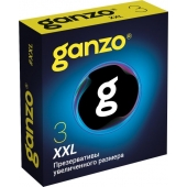 Презервативы увеличенного размера Ganzo XXL - 3 шт. - Ganzo - купить с доставкой в Красноярске