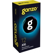 Презервативы увеличенного размера Ganzo XXL - 12 шт. - Ganzo - купить с доставкой в Красноярске