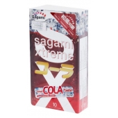 Ароматизированные презервативы Sagami Xtreme COLA - 10 шт. - Sagami - купить с доставкой в Красноярске
