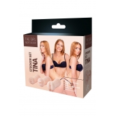 Набор из 3 мастурбаторов The Girl Next Door Tina - Dream Toys - в Красноярске купить с доставкой