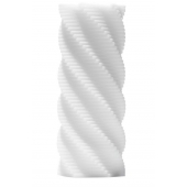 Белый 3D мастурбатор SPIRAL - Tenga - в Красноярске купить с доставкой