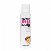 Массажная хрустящая пенка Tickle my body с ароматом маракуйи - 150 мл. - Love to Love - купить с доставкой в Красноярске
