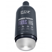Мастурбатор в бутылке Shower Therapy Deep Cream - Pipedream - в Красноярске купить с доставкой