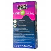 Набор презервативов Bolt Condoms - Luxe - купить с доставкой в Красноярске