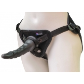 Комплект из трусиков Harness и двух насадок - 20,5 и 18 см. - LOVETOY (А-Полимер) - купить с доставкой в Красноярске