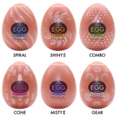 Набор из 6 мастурбаторов-яиц Tenga Egg Variety Pack V - Tenga - в Красноярске купить с доставкой