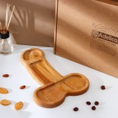 Деревянное блюдо для подачи в форме члена (32,5 х 20 х 1,7 см) - Сима-Ленд - купить с доставкой в Красноярске