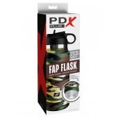 Мастурбатор в камуфляжной колбе Fap Flask - Pipedream - в Красноярске купить с доставкой