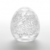 Мастурбатор-яйцо Keith Haring EGG PARTY - Tenga - в Красноярске купить с доставкой