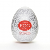 Мастурбатор-яйцо Keith Haring EGG PARTY - Tenga - в Красноярске купить с доставкой