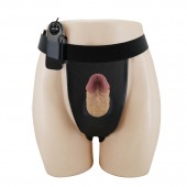 Полый вибрострапон на регулируемых трусиках Draven - 17,5 см. - Baile - купить с доставкой в Красноярске