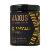 Презервативы с точками и рёбрами MAXUS Special - 12 шт. - Maxus - купить с доставкой в Красноярске