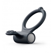 Черное эрекционное кольцо Power Clit - Dorcel - в Красноярске купить с доставкой
