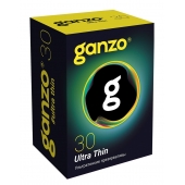 Супертонкие презервативы Ganzo Ultra thin - 30 шт. - Ganzo - купить с доставкой в Красноярске