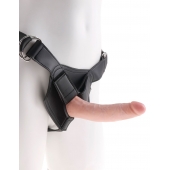 Страпон на виниловых трусиках Strap-on Harness Cock - 17,8 см. - Pipedream - купить с доставкой в Красноярске