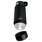 Черный мастурбатор в виде бутылки Fap Flask - Pipedream - в Красноярске купить с доставкой