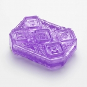 Фиолетовый мастурбатор-стимулятор Tenga Uni Amethyst - Tenga - в Красноярске купить с доставкой