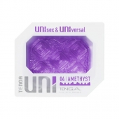 Фиолетовый мастурбатор-стимулятор Tenga Uni Amethyst - Tenga - в Красноярске купить с доставкой