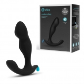 Черный утяжеленный анальный стимулятор Rocker Plug - 12 см. - b-Vibe - в Красноярске купить с доставкой